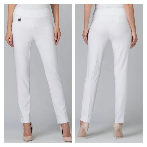 SOLD Joseph Ribkoff Lydia Stretch High Waist Slim Fit Dress Pants - Picture 6 of 11
